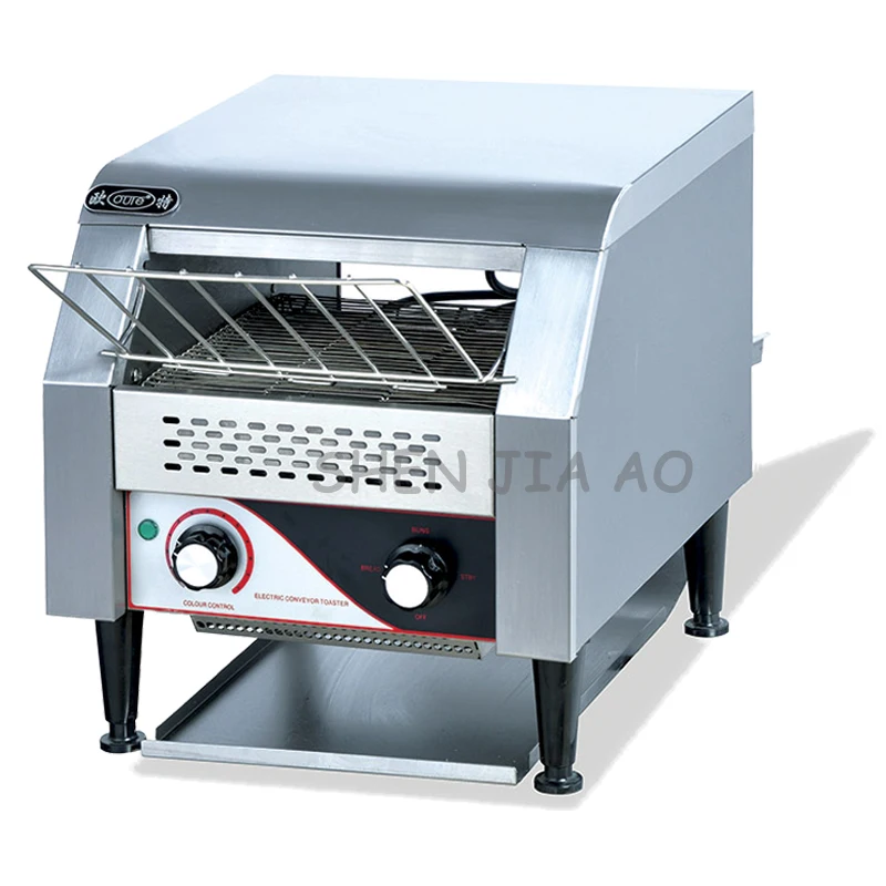 220 В 1,34 кВт Коммерческая цепь Тип тостера духовка TDL-150 Вертикальная печь для хлеба тостер оборудование для пищевой промышленности 1 шт