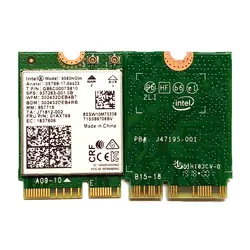 SSEA Оптовая продажа Новый Беспроводной карты для Intel AC 9560 9560NGW NGFF ключ E Wi-Fi Bluetooth 5,0 8020.11ac для ноутбука Windows 10