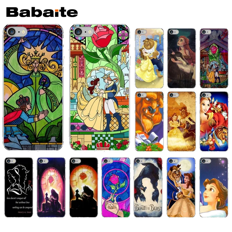 Beauty And The Beast DIY роскошный высококачественный защитный чехол для Apple iPhone 8 7 6 6S Plus X XS