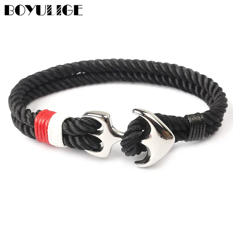 

High Quality Navy Style Bracelets Fashion Jewelry Stainless Steel Bracelet Men Anchor Bracelets For Women Male Best Gift Pulsera
