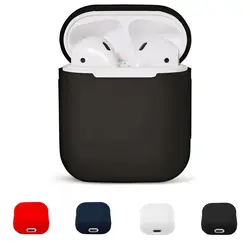 Силиконовые ударопрочность протектор рукава чехол для AirPods Беспроводной наушники случае