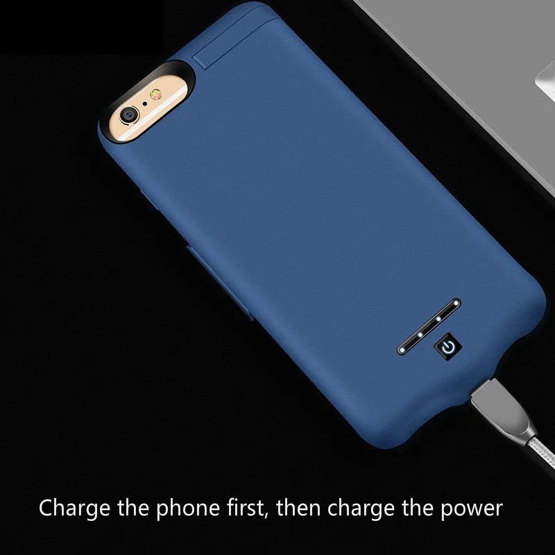 UVR для iphone 8/7/6 Батарея Дело 10000 mAh Мощность случае Зарядное устройство Bank внешняя