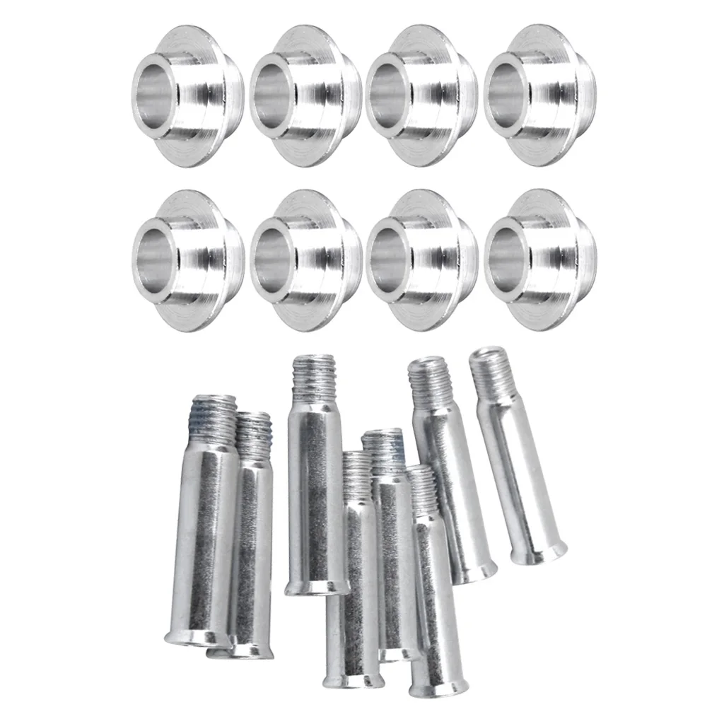 8 قطعة 35 مللي متر أحذية التزلج الأسطوانة المسامير مسمار مسامير مع 8 قطعة جلبة الفواصل