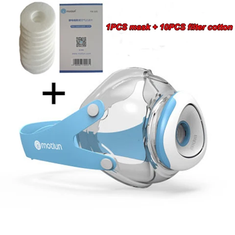 blue Новинка, респиратор, противогаз, туман, дымка, pm2.5, респиратор, маска, 1 набор из 13 фильтров, хлопок, против пыли, респиратор - Цвет: blue