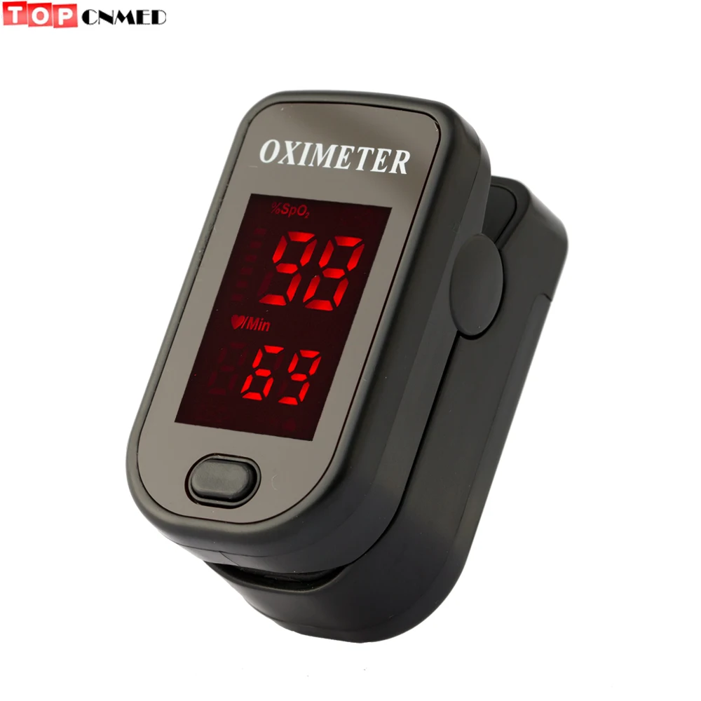 

Blood Oxygen Saturation Monitor Fingertip Pulse Oximeter SPO2 PR 2 Parameters LED Display oximetro de pulso LED