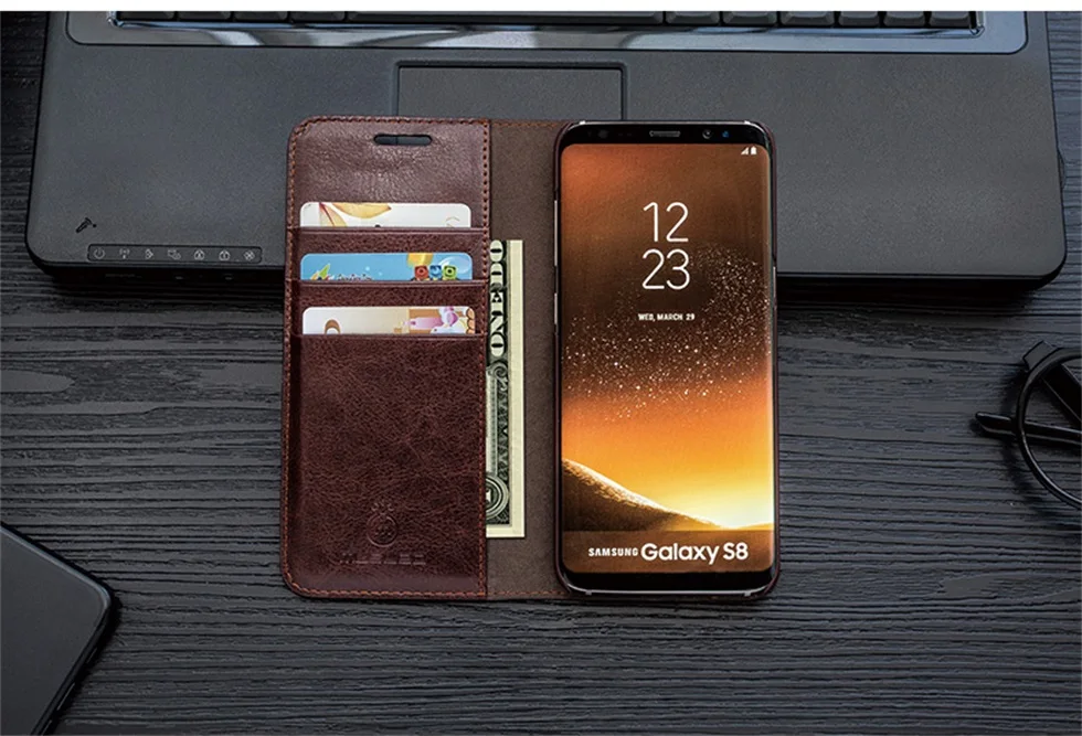 Musubo Роскошный чехол для телефона для Galaxy S8 S9 S10 Plus, кожаный флип-чехол для samsung Galaxy Note 8 9, чехол-кошелек s для S7, чехол