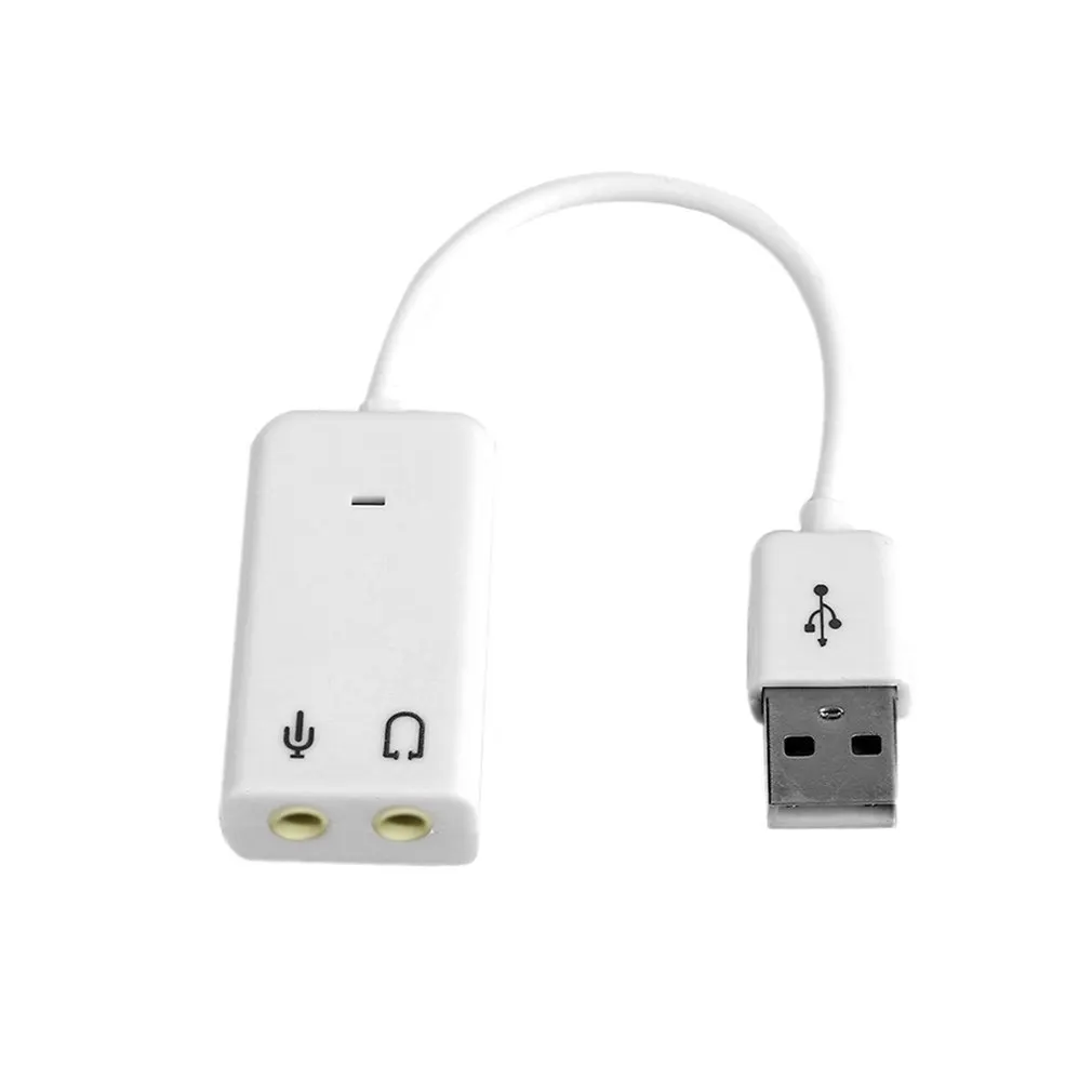Профессиональный USB 2,0 Виртуальный 7,1 канал 3D внешняя USB звуковая карта аудио адаптер для Windows XP Win 7 8 Linux Vista Mac OS