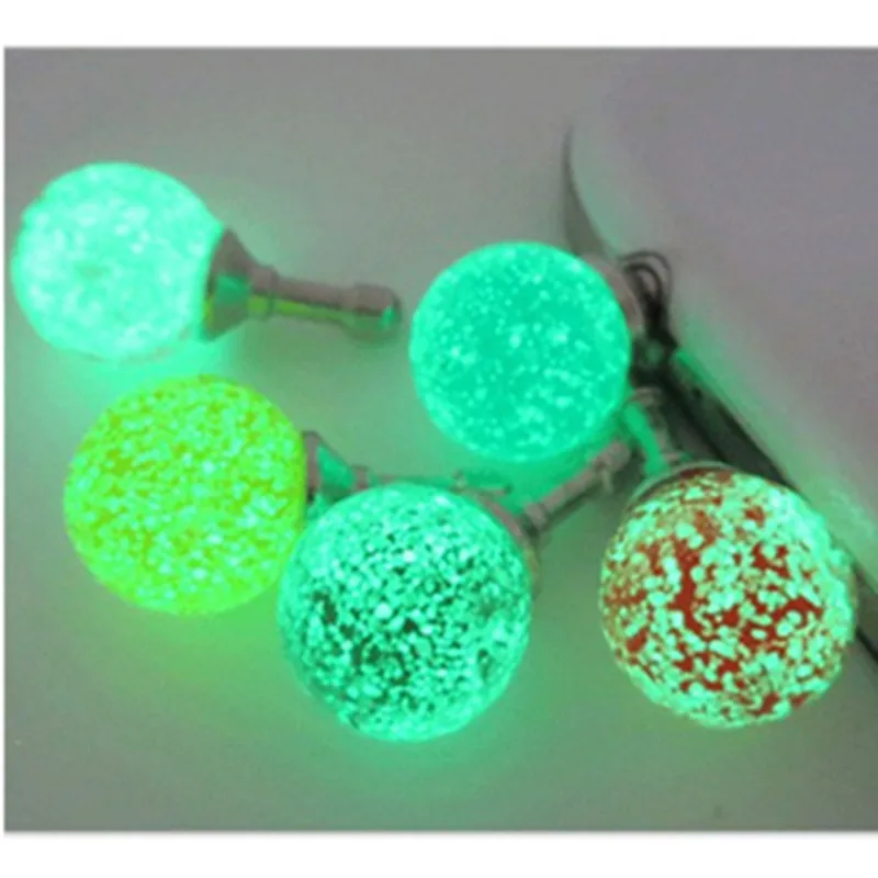 

1PC Night Light 3.5mm Earphone Port Dust Plug Headset Headphone Stopper Mobile Phone Audio Dustproof for Tablet PC