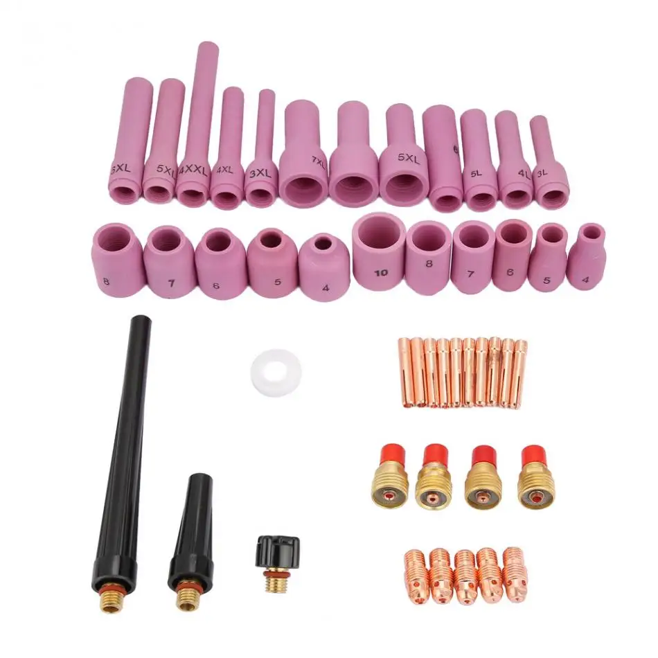 46 шт./компл. WP-9/20/25 серия TIG Расходные материалы для сварочной горелки аксессуары высокое качество