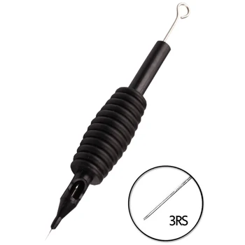 

EZ 3RS 3/4" Disposable Black Sterilized Grip Needles 19mm Tattoo Grips Tube Tips Tattoo Needles free shipping 20 pcs/lot