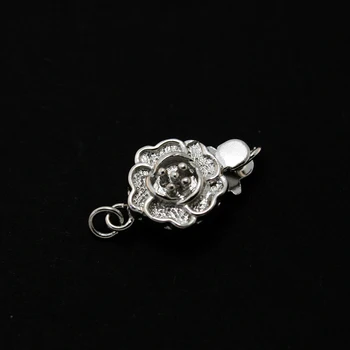 

Wholesale 3pcs/lot Charm Pendants Silver Color Clasp&Hooks For Jewelry Finding Clasp 9*15mm Fit European Necklace Pendants