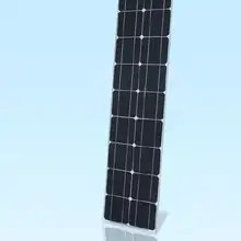 65 Вт, 70 Вт, 75 Вт 6 дюймов моно/монокристаллическая солнечная панель, PV модуль для домашней системы 18 в и приложения
