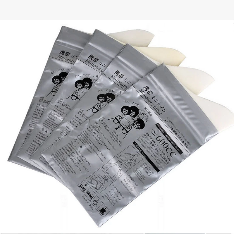 

600cc Portable emergency Disposable Urine Collect Bag Outdoor Emergency Mini Toilet Sick bag