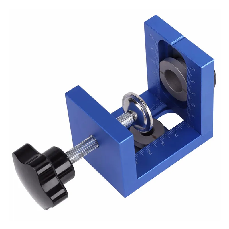 Woodworking Tool Drilling Locator DIY Joinery High Precision Dowel Jigs Kit Wood Dowel Hole Drilling Guide Adjustable Clamp For Carpentry  (6)