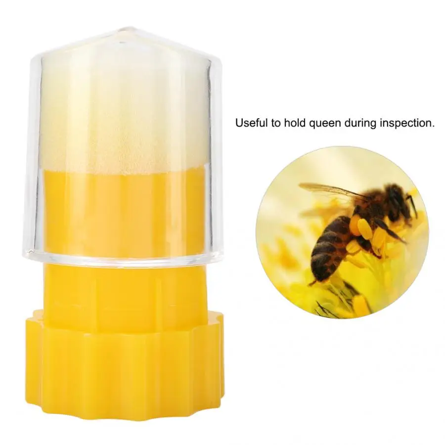 

7.4*3.7cm Queen Bee Marker Marking Cage Bottle Beekeeping Mating Box Bees Beekeeping Tool