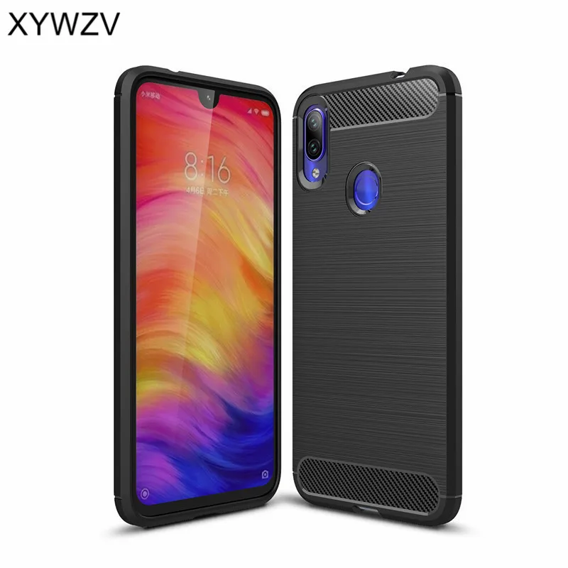 Чехол для Xiaomi Redmi Note 7 противоударный защитный резиновый силиконовый чехол
