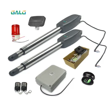 

GALO Controls PKMC02 Heavy-Duty auto Dual Automatic Gate Opener Kit for Swing Gates Up to 20 Feet