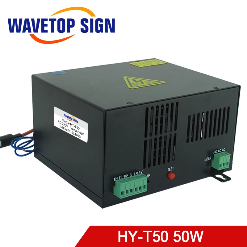 50W CO2 Laser Power Supply HY-T50 match with 50w laser tube use for laser cutter and laser engraving machine цена 50W CO2 Laser Power Supply HY-T50 match with 50w laser tube use for laser cutter and laser engraving machine цены онлайн