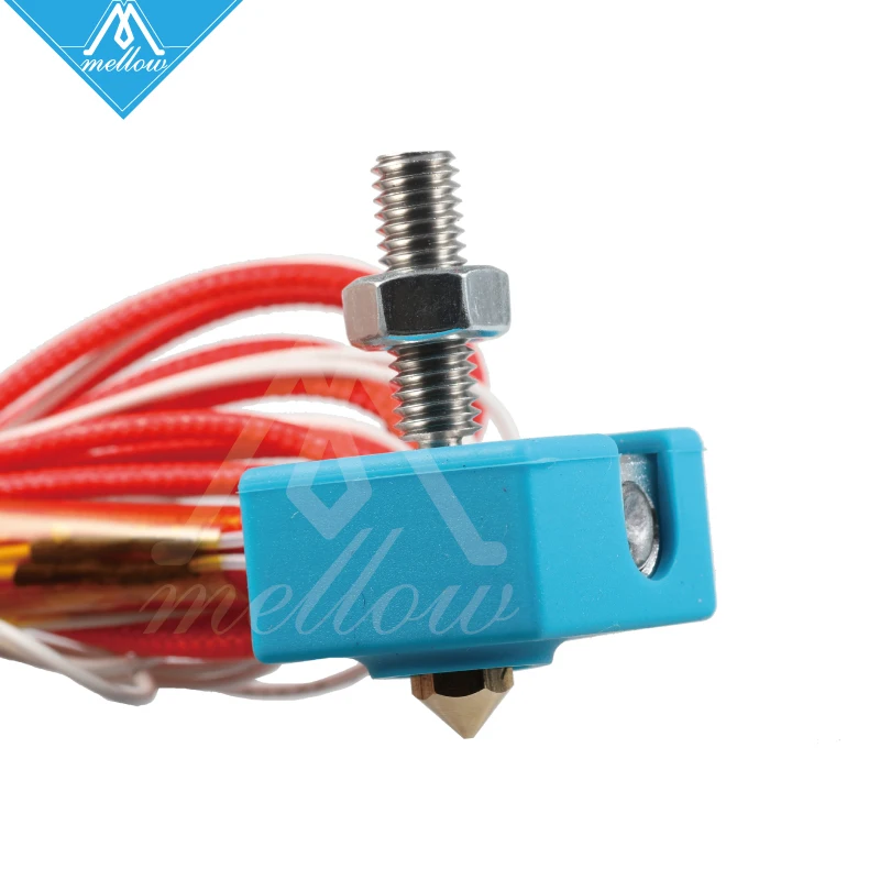 يانع عالية الجودة سخان سيليكون الجوارب ل MK8/MK9 ساخنة كتلة hotend اندر 3 Prusa I3 CR10 فوهة 3D طابعة أجزاء