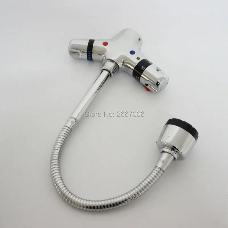 Гибкий кран на 360 градусов, выдвижной термостатический кран для ...