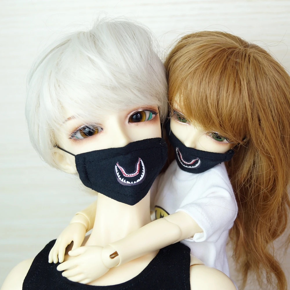 BJD Опора черная дыхательная маска для 1/6 1/3 2" высокий BJD кукла YOSD SD17 SD DK DZ AOD DD кукла фотография