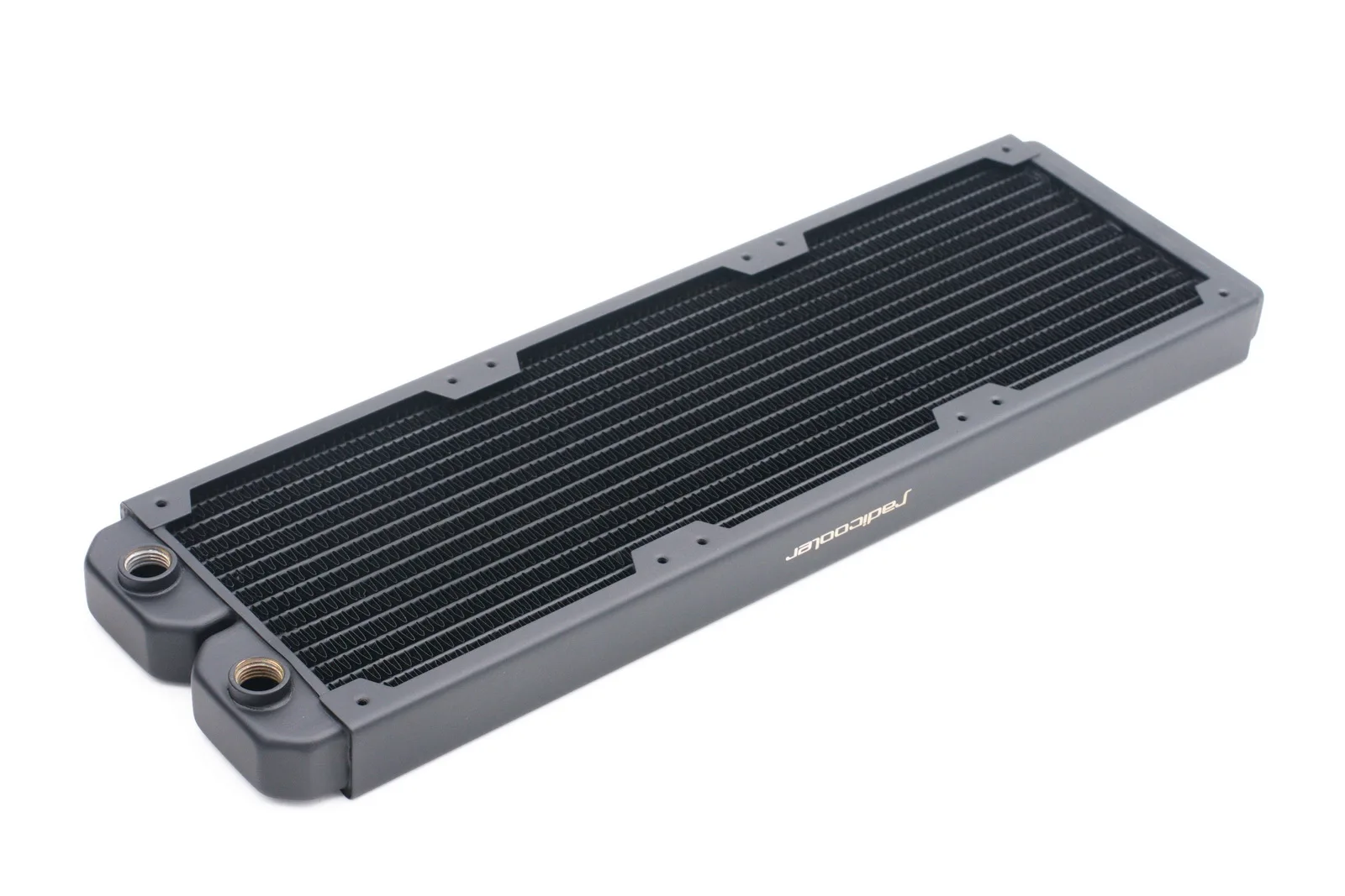 Радиатор из меди ModX 360 мм 3x12 см 14 трубок для охлаждения воды|radiator heat exchangers|water