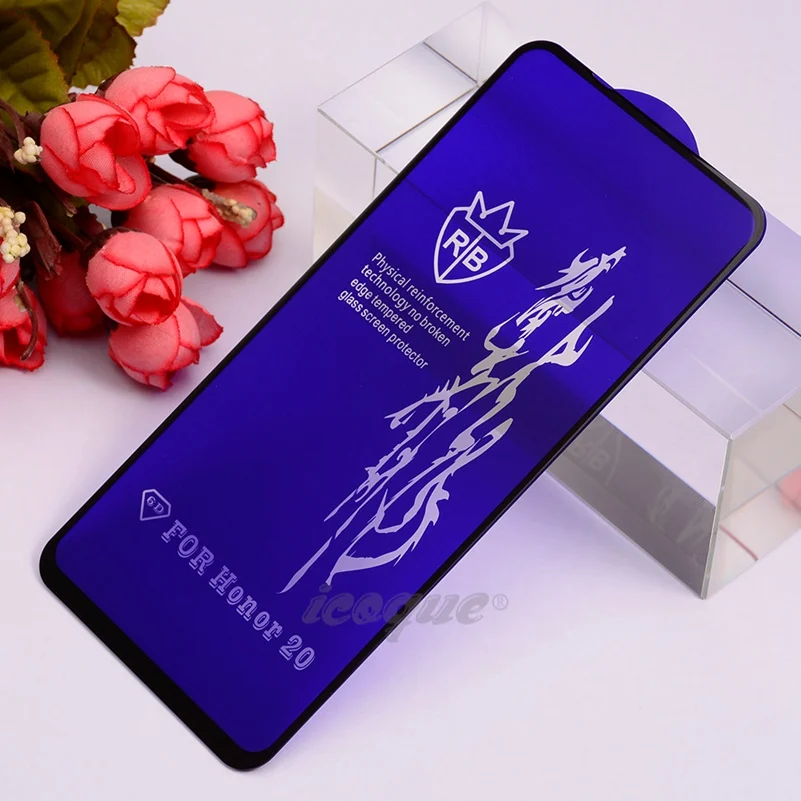 6D стекло для Honor 20 Pro 10i 20i 8X10 Lite протектор экрана Nova 5 Закаленное стекло для huawei P Smart Z Y9 Prime P20 Lite