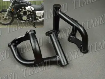 

Matte black Motorcycle Metal Engine Guard Crash Bar For YAMAHA VMAX 1200