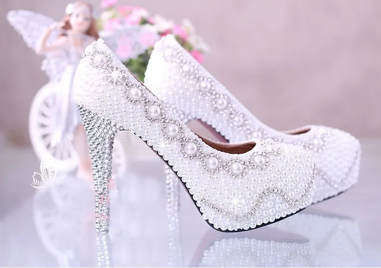 12 см Белый Мода Свадебные Туфли На Заказ Высокий каблук Леди Обувь A2016 Популярные Ботинки Платья женщин