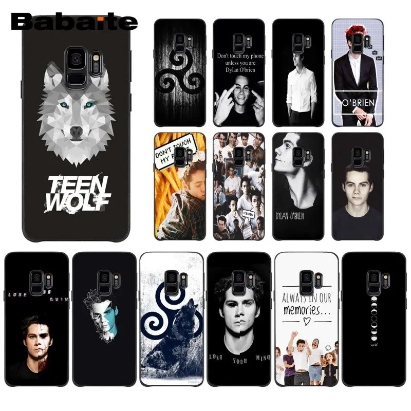

Babaite Teen Wolf Dylan O'Brien Stilinski 24 Phone Case for Samsung Galaxy S8 S7 edge S10 Plus S10E S10lite S9 Plus