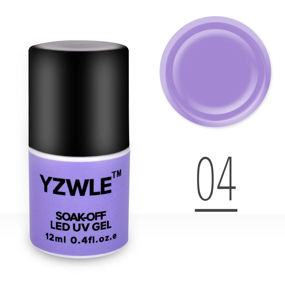 

ZKO 1 Pc 2019 Hot Purple Neutral Color Gel Nail Polish French Nail Gel 12ml Long-Lasting Soak-Off Led UV Gel Nail Polish