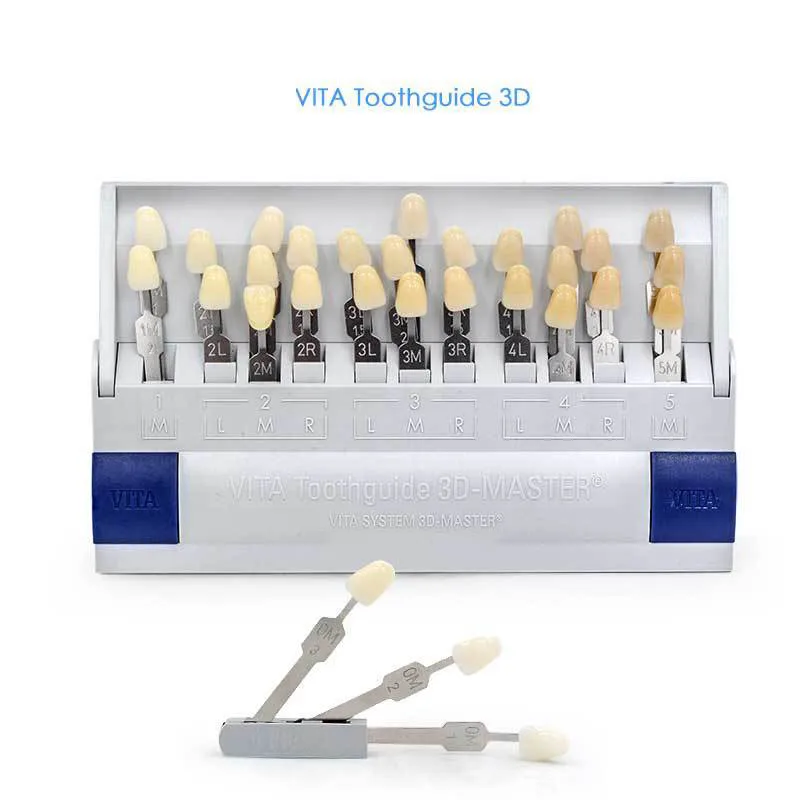 

VITA Toothguide 3D Master Dental Guide Bleached Shade 29 Color Vitapan dental whitening Teeth Guide Denture 29 Color Shades