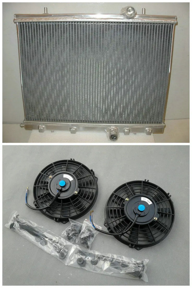 Low Price Full Aluminum Radiator +Fans 
