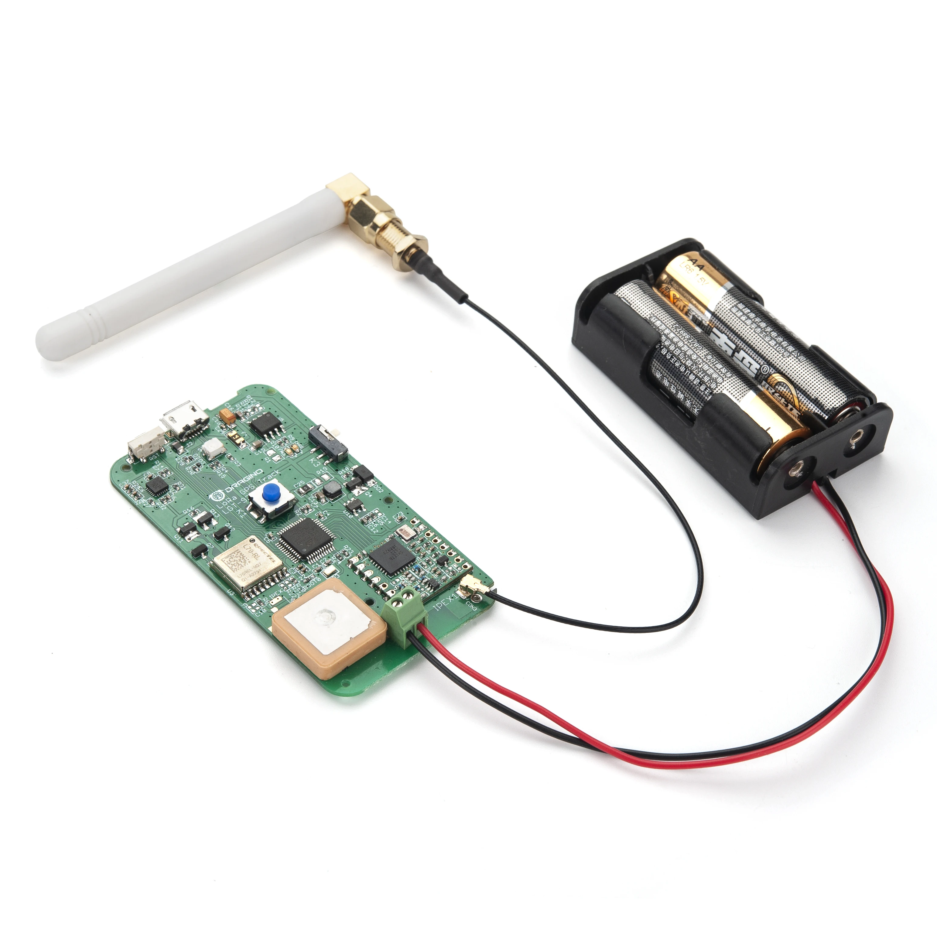 GPS трекер LoRaWAN 9 осевой без аккумулятора бесплатная доставка в комплекте с
