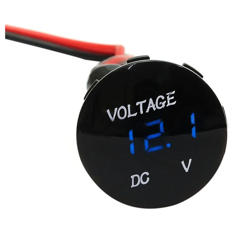 Waterproof LED Digital voltmeter Voltage Digital Car Car Panel Meter 12
