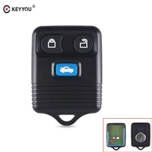 KEYYOU For Ford Transit MK6 Connect 2000 2001 2002 2003 2004 2005 2006 Car Key Fob 4 Buttons Remote Car Key Keyless Entry Fob