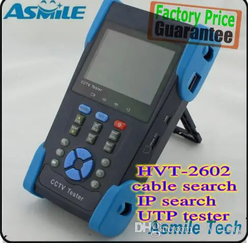 

3.5" CCTV security camera tester monitor IP network camera IP address testing cable tracer POE PTZ UTP cable test
