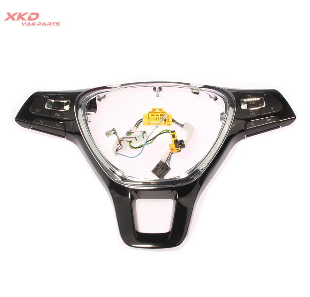 Multifunction Steering Wheel Switch & Cable For VW Jetta MK6 2011 2017