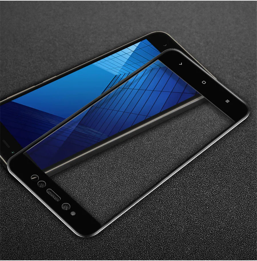 Бренд IMAK полное покрытие закаленное стекло для Xiaomi Redmi Примечание 5A стекло 5," Премиум полный экран протектор Защитная пленка безопасный Чехол