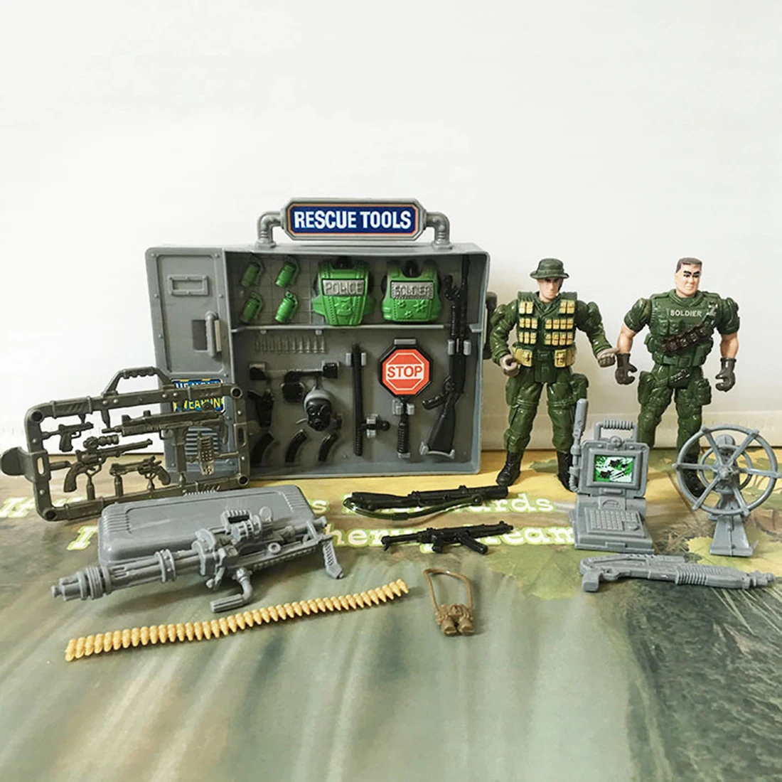 Подвижный Военный Набор спецназа для моделирования CS MINI Strong Soldier Little Army Man, игрушечный набор, детский игровой комплект