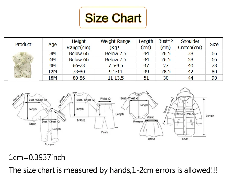 size chart kimono romper -2