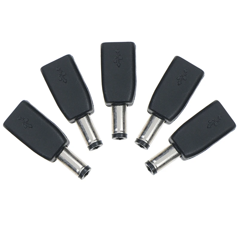 1 шт. разъем USB 2 0 Micro B Мама мама постоянного тока 5 мм x папа адаптер питания В