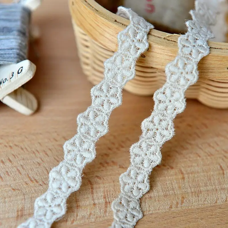 Buy Petals qualities cotton embroidered lace DIY lace