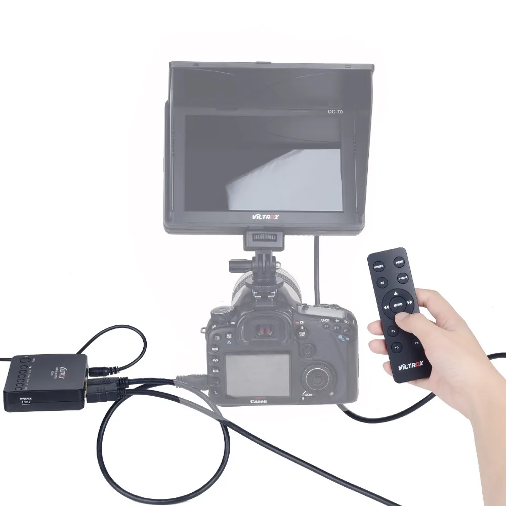 Viltrox DC-10H монитор HDMI Экстра Editor 1080@ 60 Гц для видеокамеры DSLR беззеркальная камера