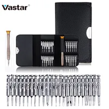 Vastar Набор прецизионных отверток 25 в 1 Набор инструментов для ремонта открывания для планшетных ПК мобильных телефонов многофункциональный набор отверток