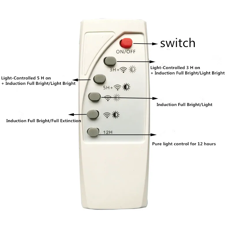 Солнечный контроллер лампы 3,7 в 7,4 в солнечный садовый светильник контроллер микроволновый радар индукционный Солнечный контроллер индукция человека