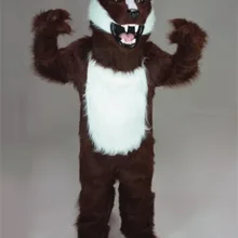 Лес животное талисман Барсук маскот костюм ростовой костюм мультяшный персонаж одежда для карнавала, вечеринки костюм кунг-фу панды SW851