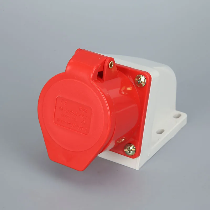 Spina industriale 16A Spina aeronautica impermeabile a prova di esplosione Presa di aggancio Connettore elettrico trifase 3 core 4 core 5 fori  13
