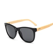 Radiation foot bamboo sunglasses retro sunglasses female models of high-quality bright reflective sunglasses driving goggles