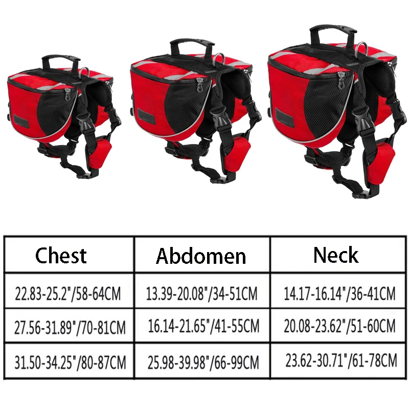 Походный рюкзак для питомцев, Большой Вместительный Регулируемый седельная сумка для собак, роскошный рюкзак для собак, переноска для путешествий и пеших прогулок